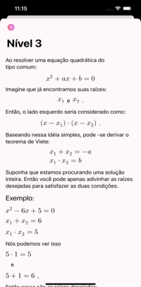 Descrição de como resolver a equação quadrática da tarefa. Teoria sobre como resolver a equação quadrática é exibida